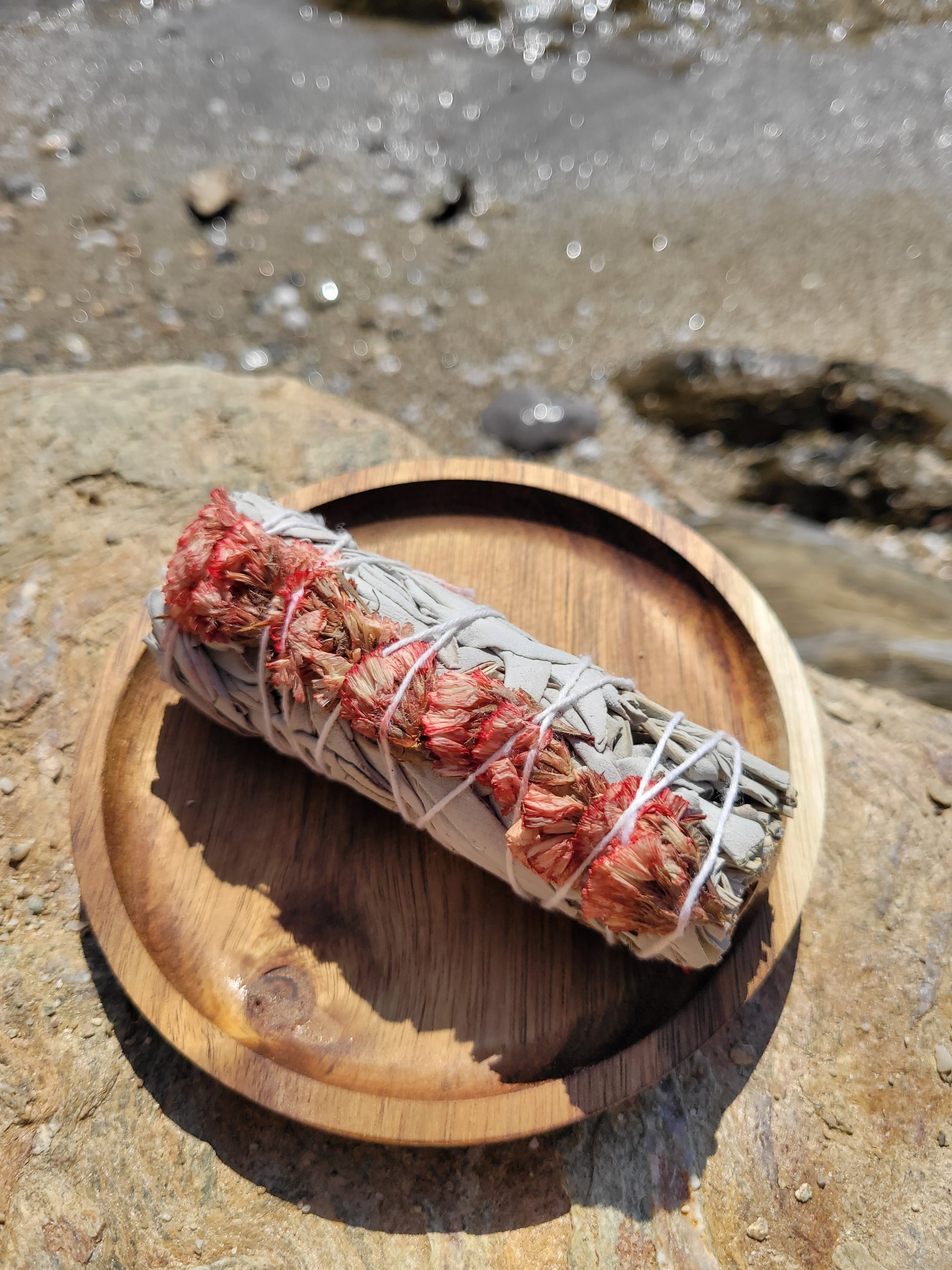 Bâton de sauge blanche - Lavande de mer rouge