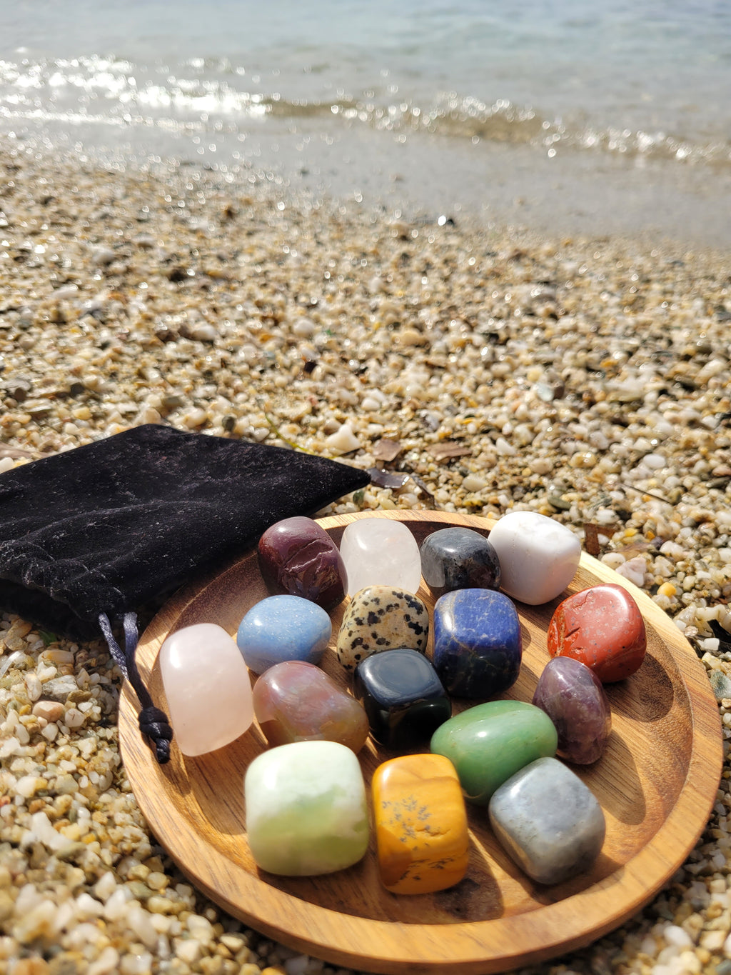 Lot de 4 pierres - Sérénité et stabilité