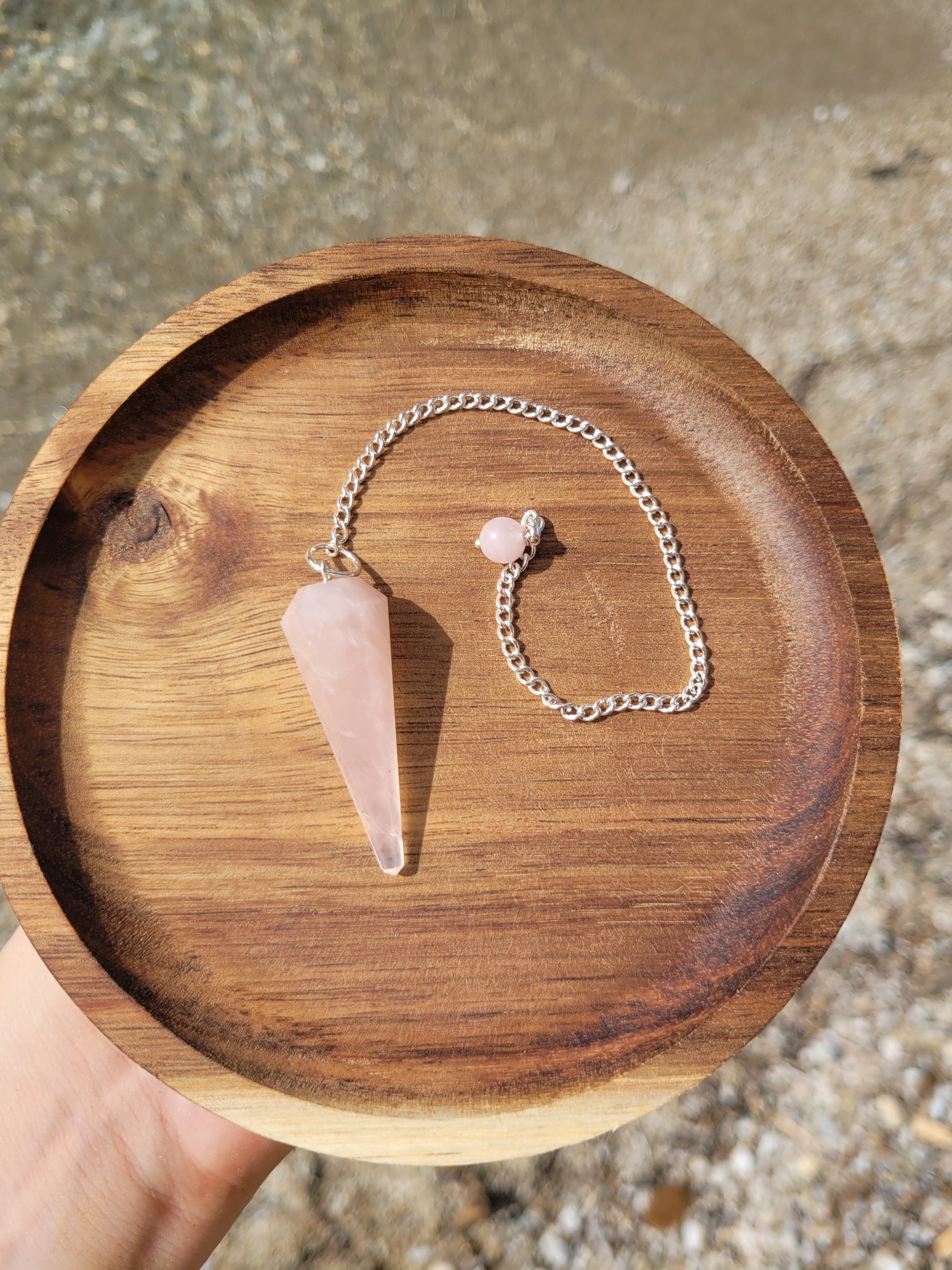 Pendule - Quartz rose