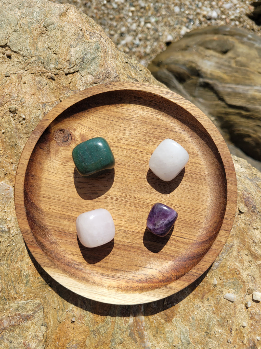 Lot de 4 pierres - Équilibre émotionnel