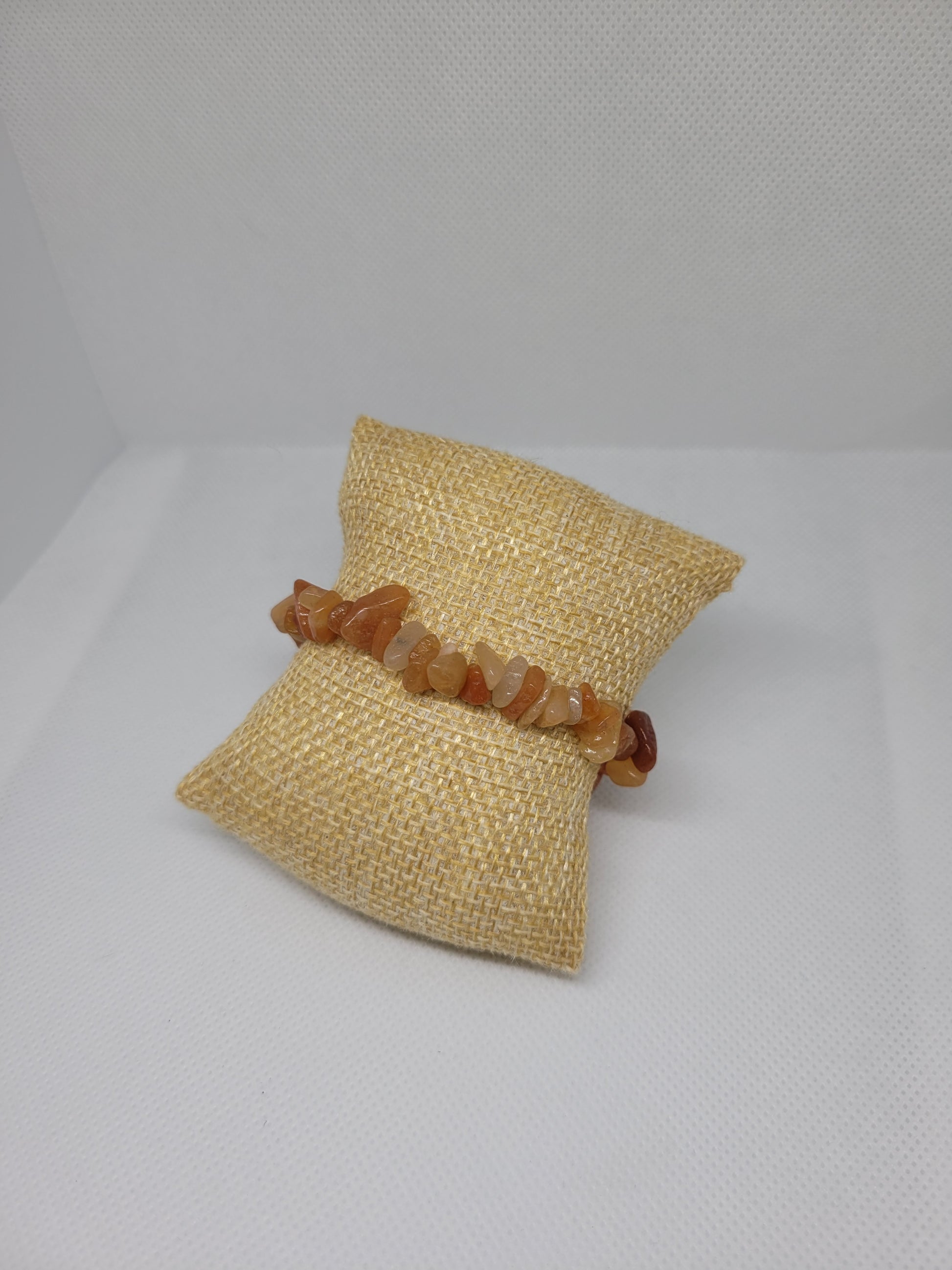 Bracelet chips - Aventurine orange
