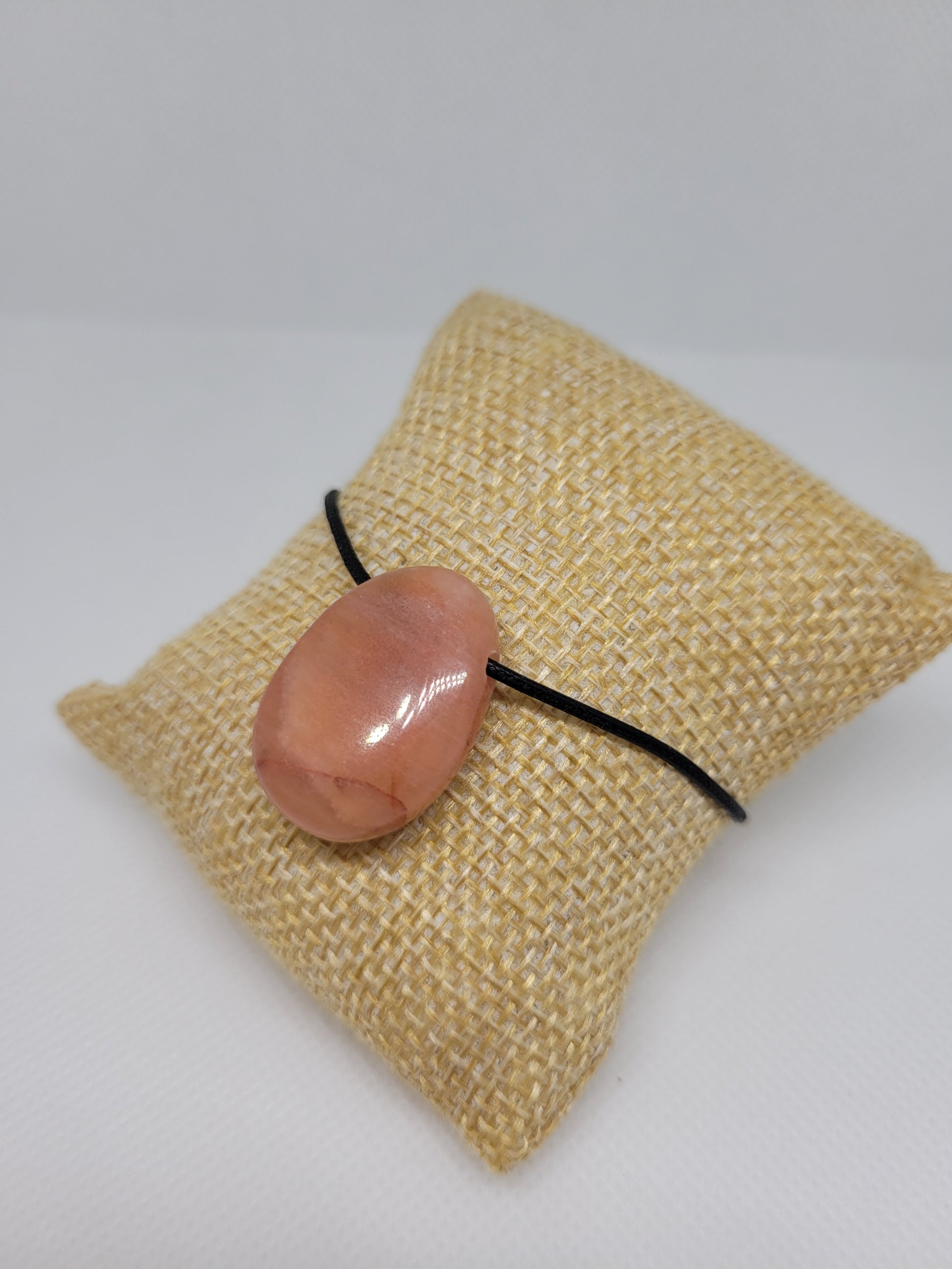 Pendentif - Aventurine pêche