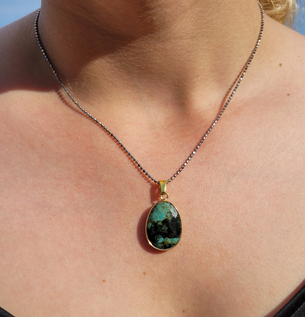 Pendentif - Turquoise